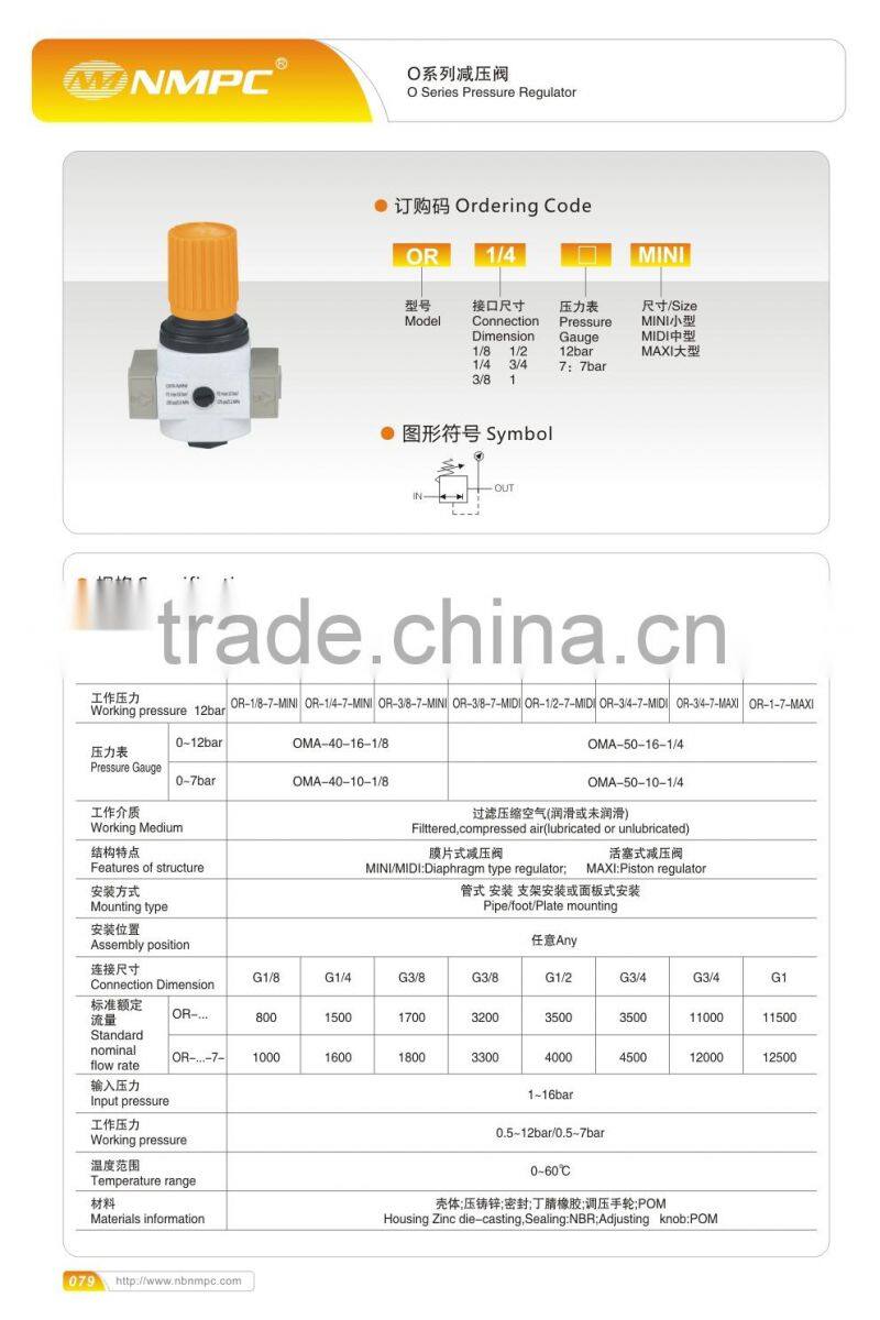 reguladora presion 1 1/4