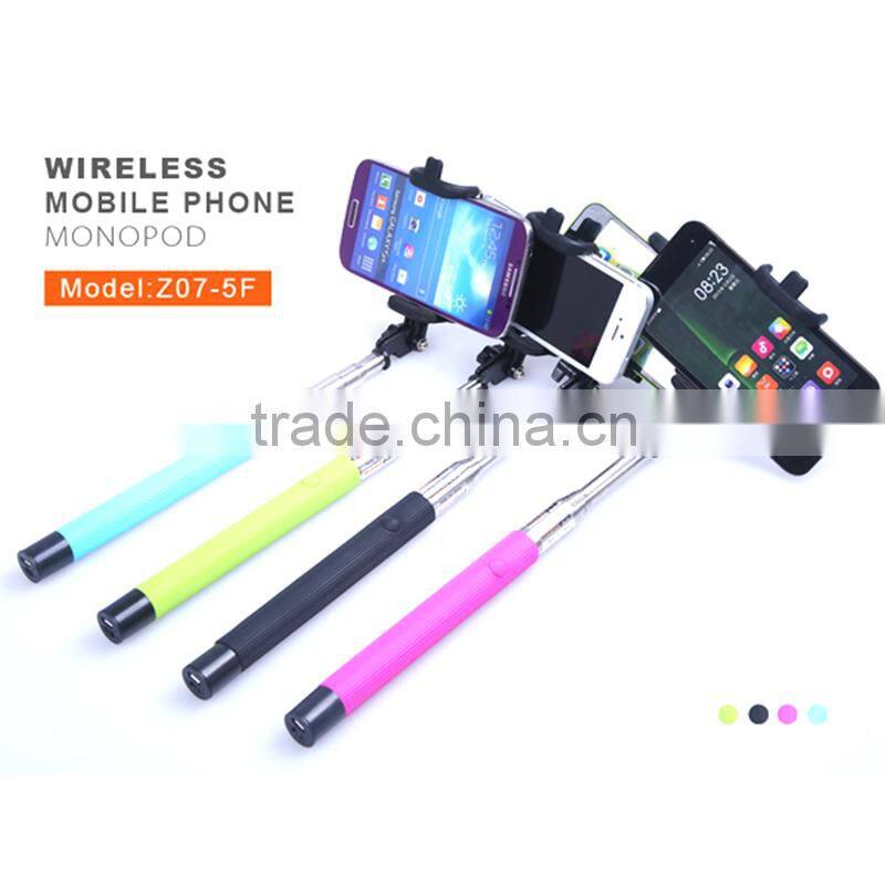 Wireless mobile phone selfie stick for nokia lumia made in china