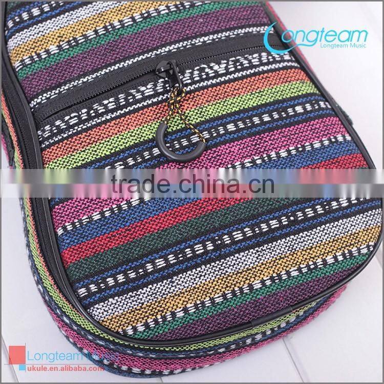 professional ukulele bags,soft cotton,national flavor 4 strings guitar bag