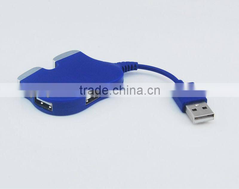 new arrival usb 2.0 animal shaped usb hub 4 ports as gift