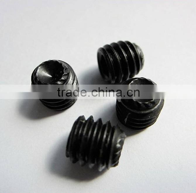 din916 made in china carbon steel socket knurled set screws