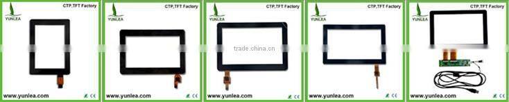 800x480 dots resoluiton 5 inch tft touch screen module from yunlea
