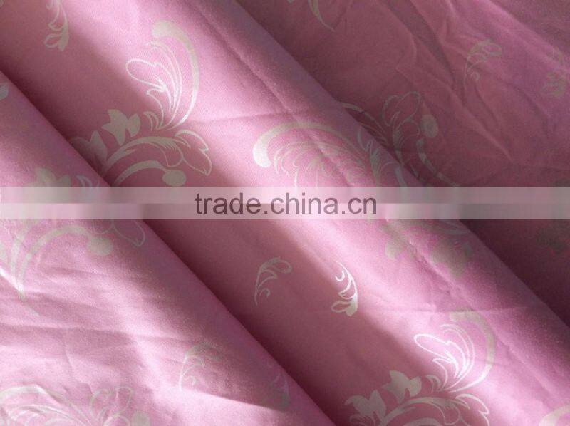 100%cotton pigment printed fabric for home textile and beddings