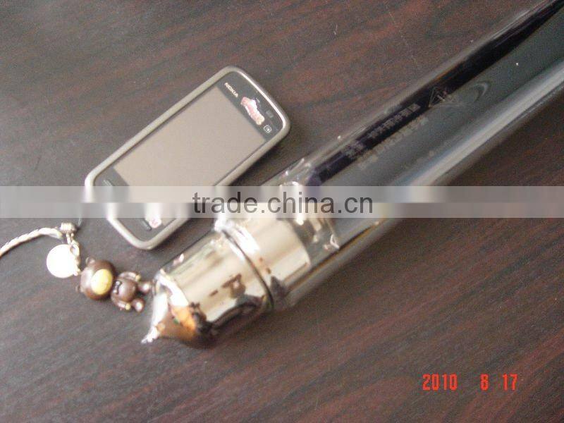 all glass china new patented Four-cavity Neck Shrinkage Solar Super Heat Conduction Collector Tube