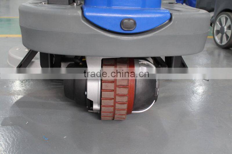 Automatic ride on floor cleaning machine with Ametek motor