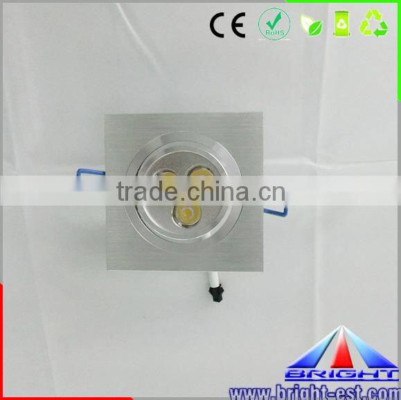90lm/w 110~240V led light panel LED square ceiling panel 1-30W