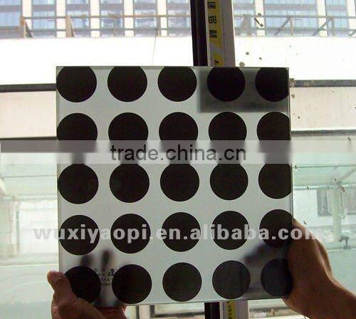 SILKSCREEN TEMPERED GLASS DOOR
