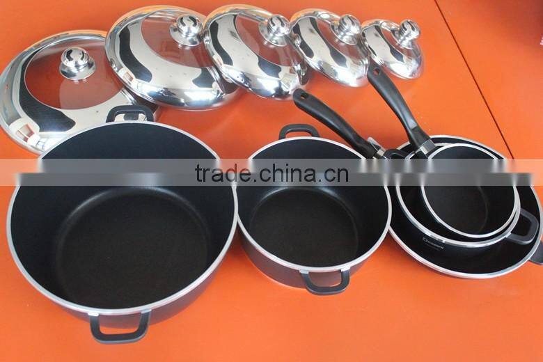 HQ Aluminium cookware set