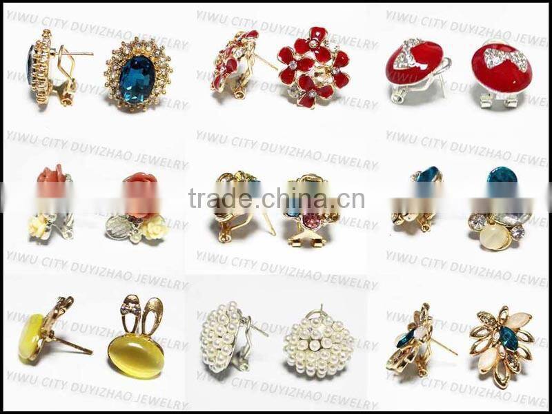 small cat eye fashion gold earrings wholesale