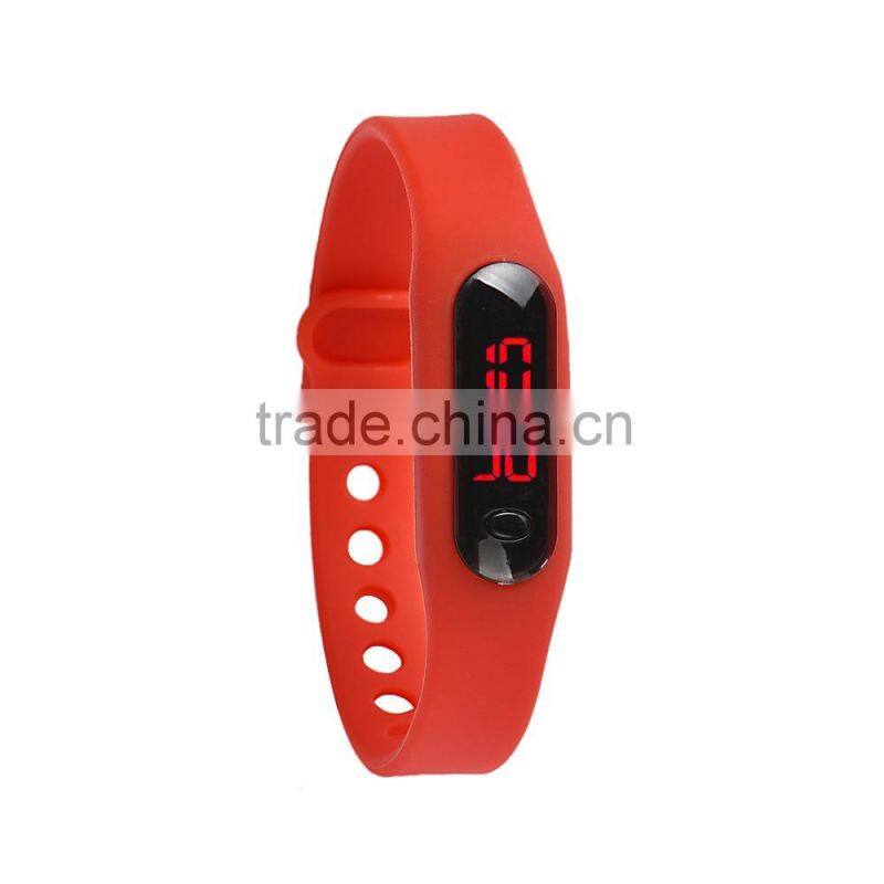Fashion Sport Digital Watch Silicone Running Bracelet Watch
