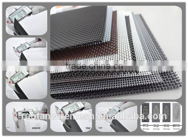 powder coated rolls of 304 stainless steel safety window screen