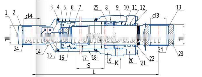 Excavator and Bulldozer Hydraulic ram