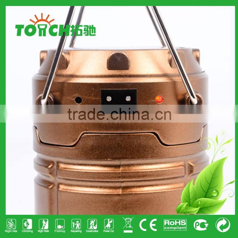 Multi Rechargeable LED Lantern Solar AA Battery and DC Charger Outdoor Cheap Camping Lamp Portable Barn Lantern