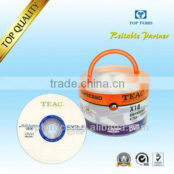 4.7GB 16X White Printable DVD-R disc