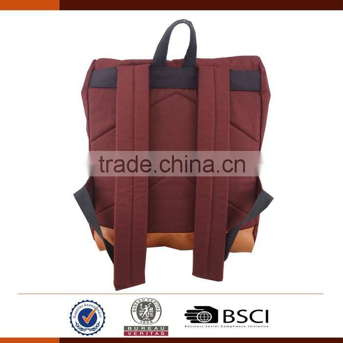 Vintage Style Backpack Bag Bookbag for Campus