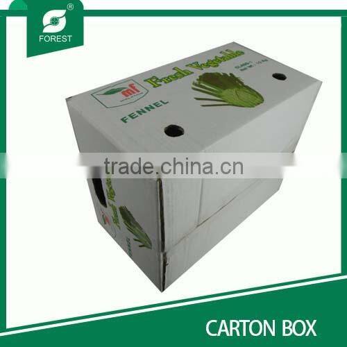Standard RSC fruit carton box apples packaging box