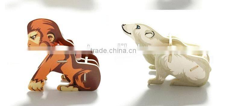 EVA/Wood/Paper 3D Rhinocero Puzzle