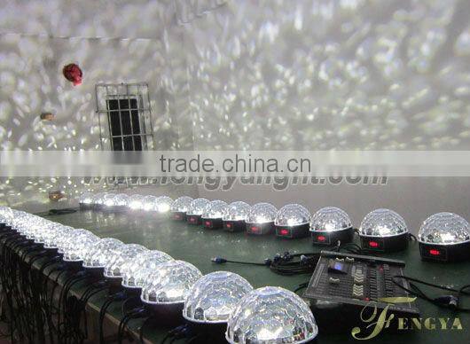 rgb crystal magic ball effect light christmas decoration