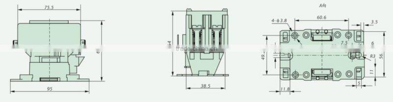 25A 2POLE DP Contactor