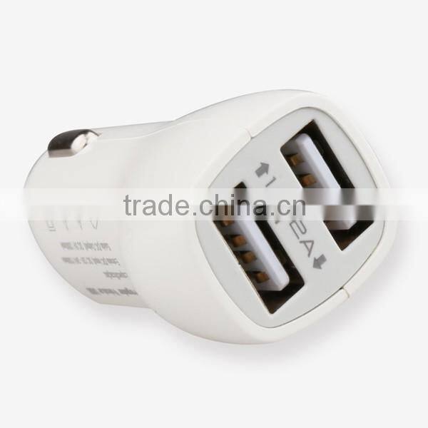 2016 High Speed Phone Car Charger, Mini USB Car Mobile Charger