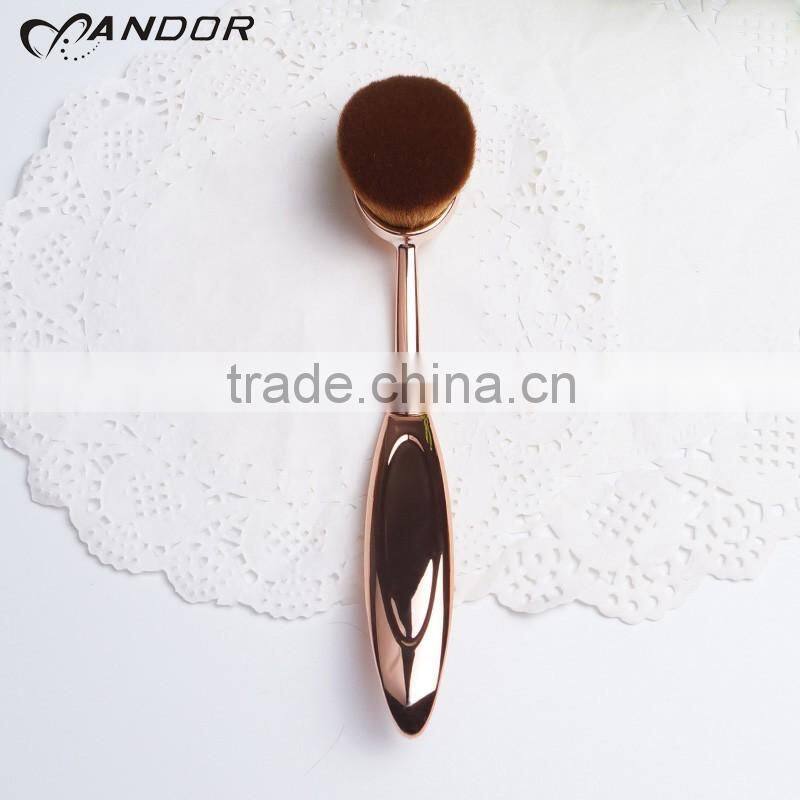 10 pieces rose gold mermaid makeup brush kits cosmetics make your own brand