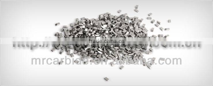 YG6 tungsten carbide saw tips for cutting tools