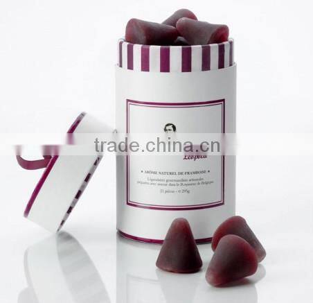 Custom round cardboard paper gift box paper box printing