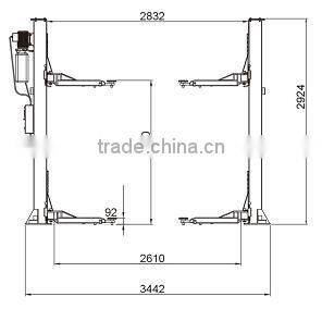 solenoid release hydraulic floor plate lift
