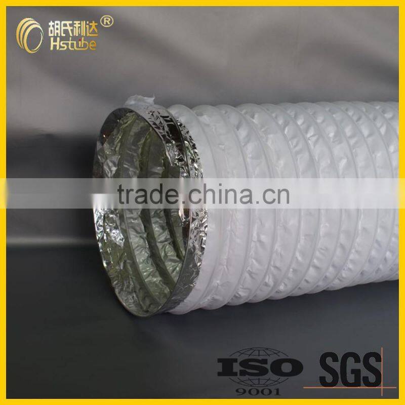 HVAC Aluminum foil polyester insulated flexible air conditioner ventilation duct