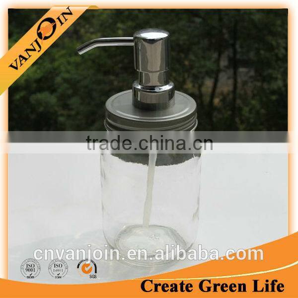 16oz Foaming Soap Dispenser Pump Mason Jar