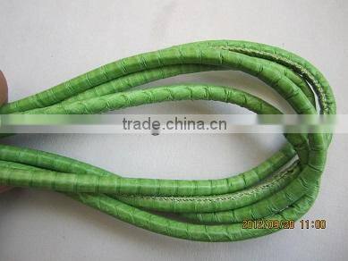 3mm,4mm,5mm,6mm,7mm genuine snakeskin leather cord string for jewelry