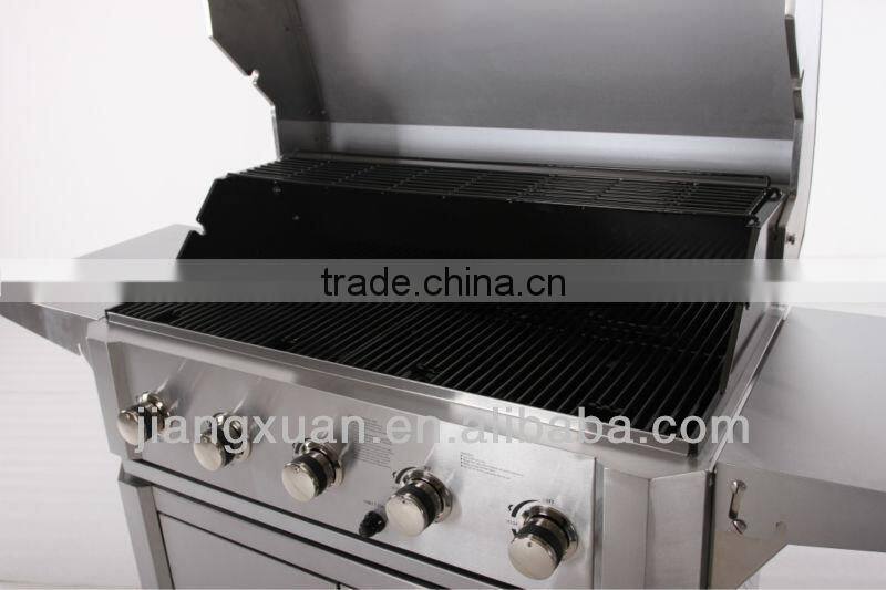 stainless steel 5 burner bbq gas grill