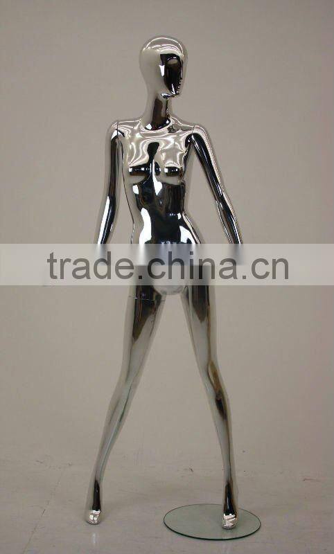 Modern Design Standing Chrome Mannequins 2014