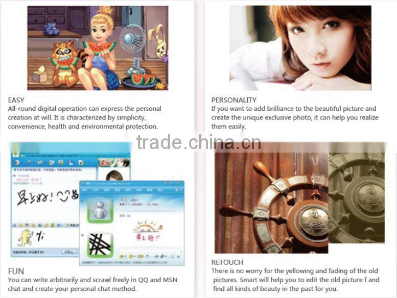 Ugee M540 Animation Drawing Graphic Tablet 5*4 Inch 1024 Pressure Sensitive 2800 LPI 133RPS USB Connect