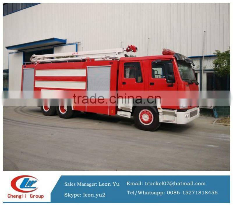 fire trucks fire fighting truck foam and water tank 6000L