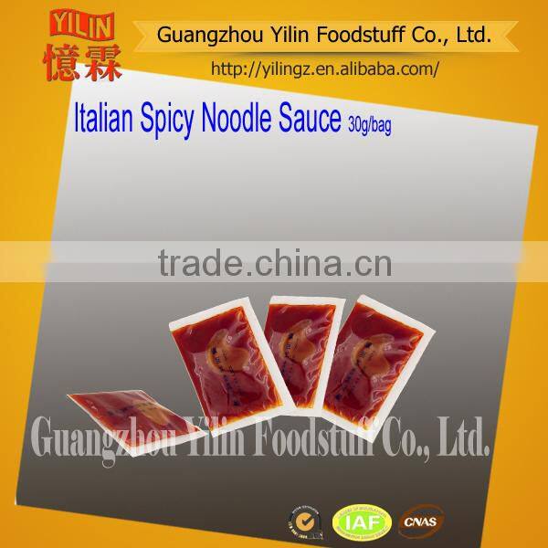 top quality 30g Spicy Beef Noodle Sauce with high quality