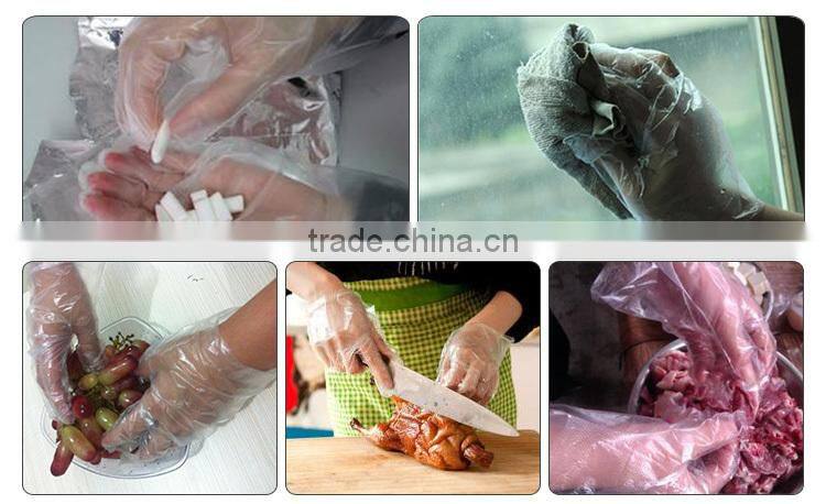 Pe disposable household gloves HDPE Gloves