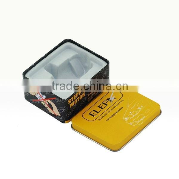 2016 hot sale gift boxes for lighter/ electric motor from professional tin can manufacturer