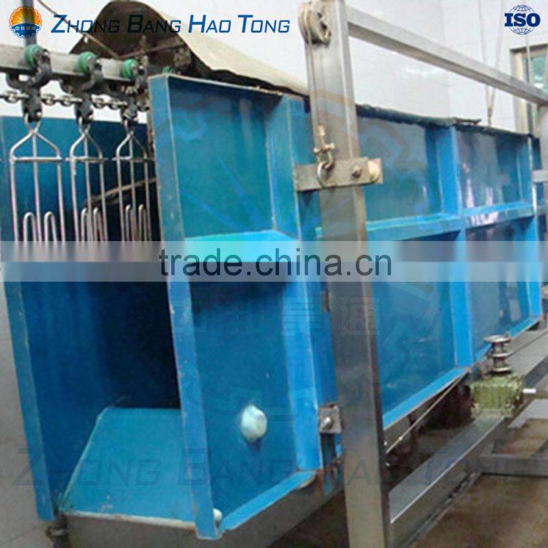 Air-blowing Type Poultry Scalding Machine for Poultry Slaughtering Line