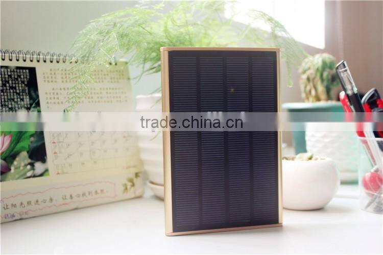 waterproof solar power bank portable backup power bank 20000mah