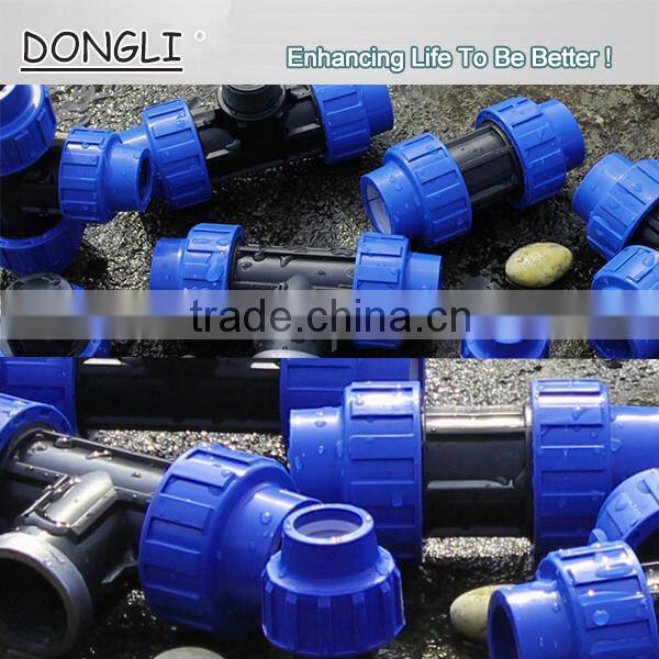 HDPE PP compression fittings for Water suppy,Irrigation