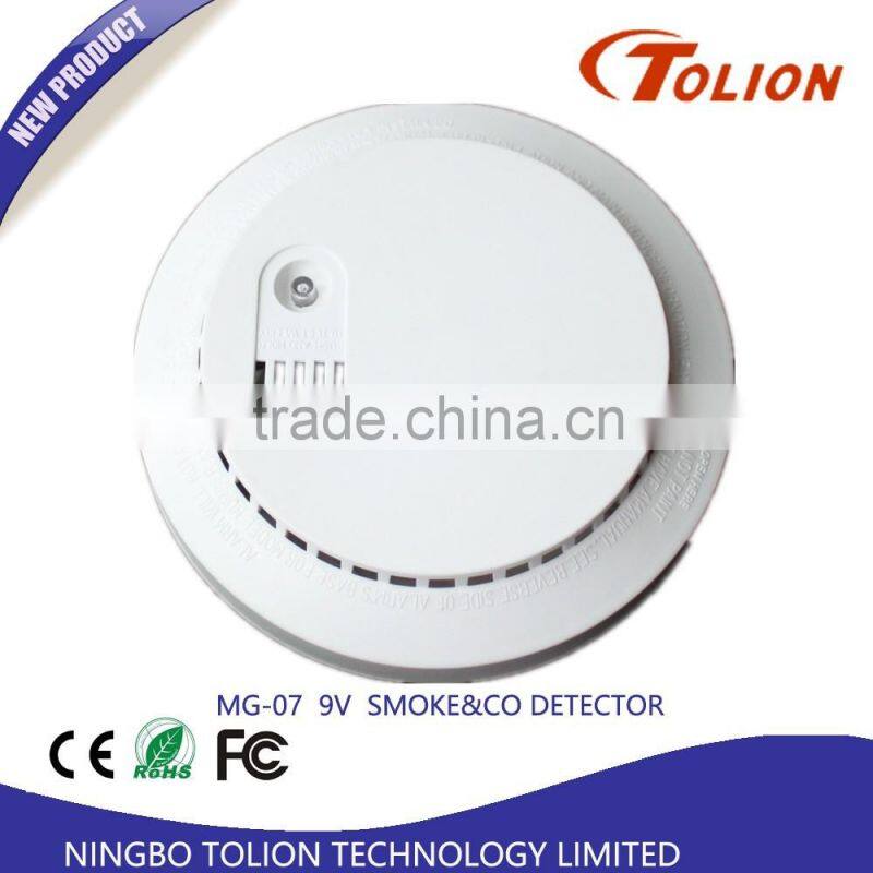 Lowest Price Home Alarm Security Multi Gas Detector, 9V/220V