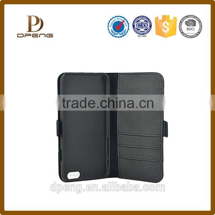 custom mobile phone case card holder wallet phone case leather for iphone 6