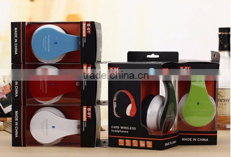 Big earpad high qulity sport bluetooth headphone Wireless Foldable Folding v4.0 bluetooth headphone sd card