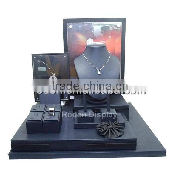 Wooden Jewelry Holder Display Tray for Jewelery Set