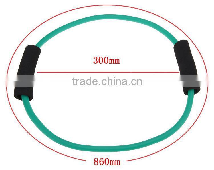O Ring Resistance Band Tube Fitness Workout Yoga Exercise