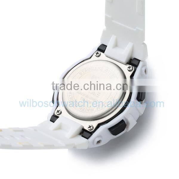 Fashion bright color silicone digital watch for kids