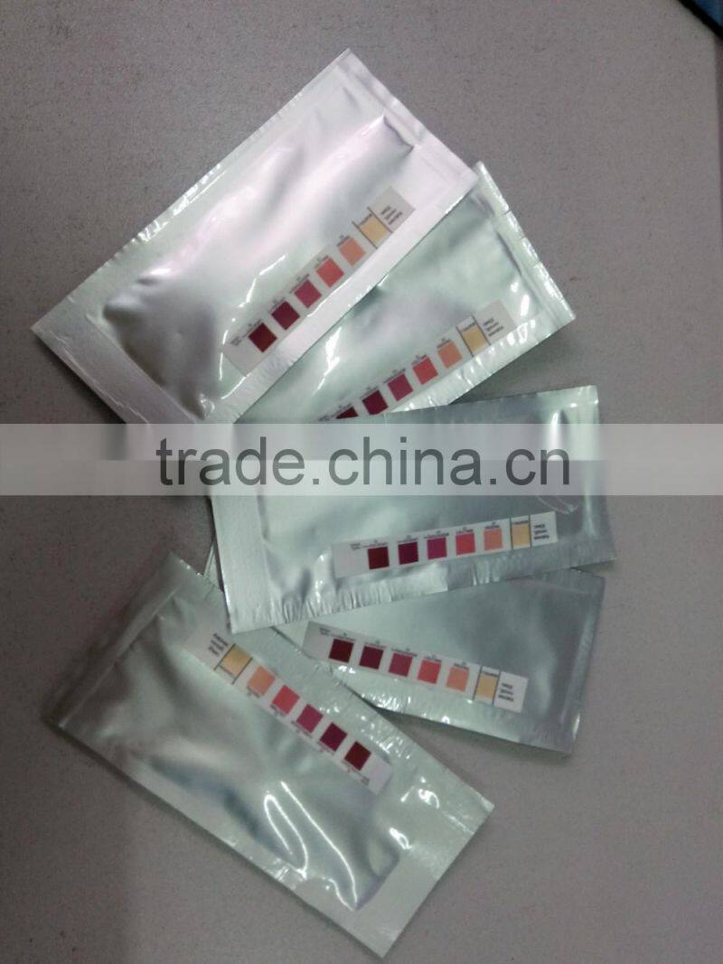 Urine test strip calcium creatinine