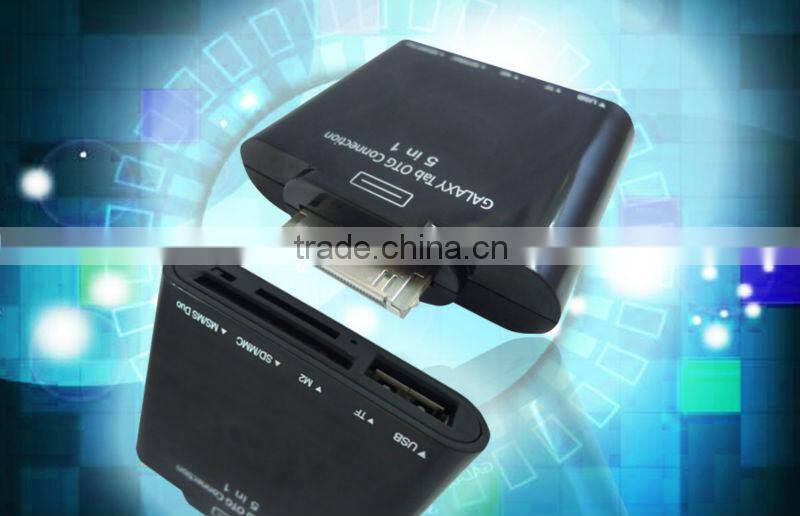 Connection Kit 5 in1 Memory Smart Card Reader for Samsung Galaxy Tab with low price