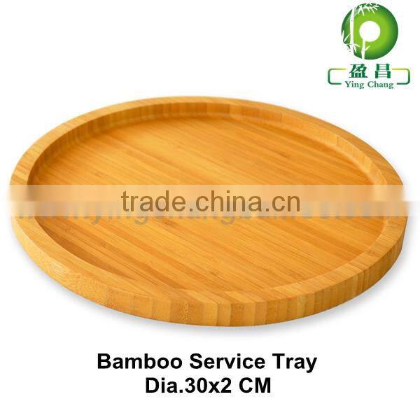 durable bamboo storage tray